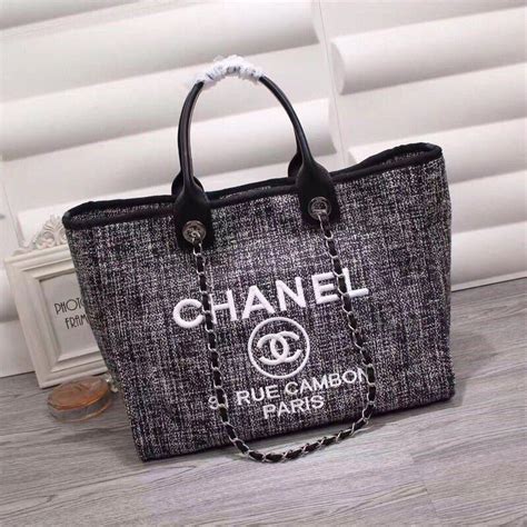 chanel shopping bag dupe|replica chanel bags.